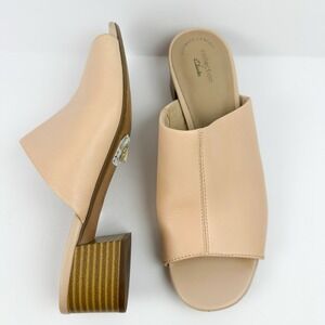 Clarks women's Elisa Rose Sandal Heeled Sandal,  Leather beige rose Size 9
